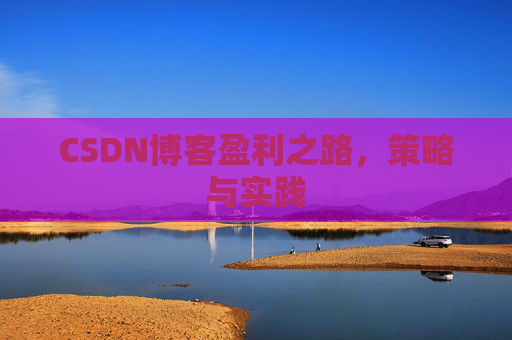 CSDN博客盈利之路，策略与实践